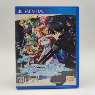 Sword Art Online: Hollow Fragment แผ่นแท้ PSVITA PS VITA [JP} สภาพดี มีกล่องใสกันรอย แถมให้ด้วยครับ