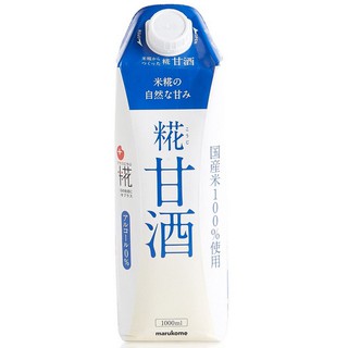 Koji Amazake1 Lite Marukome อะมาสาเก 1 ลิตร มารุโคเมะ เครื่องดื่มเพื่อผิวสวยไม่มีน้ำตาล ไม่ผสมแอลกอฮอล์(17079)