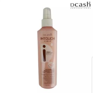 ดีแคช อินทัช สเปรย์บำรุงผม พร้อมป้องกันความร้อน Dcash Intouch Spray Conditioner สเปรย์กันร้อน 200ml