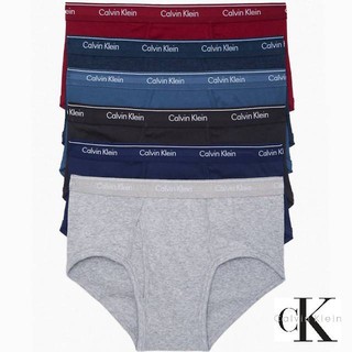 พร้อมส่งในไทย📦กางเกงใน ผู้ชาย Calvin Klein Cotton Classics Brief 6 ตัว(Size:S)**ของเเท้