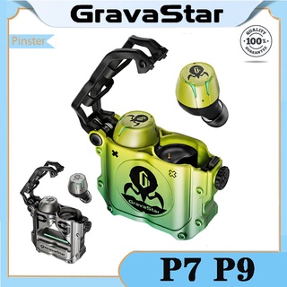 Gravastar Sirius P9 PRO P7 ชุดหูฟังบลูทูธไร้สาย ที่เปิดเบียร์ หูฟังคู่ เกมลดเสียงรบกวน