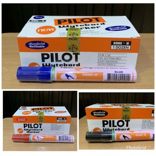 ปากกาไวท์บอร์ด pilot (ไพล็อต)หัวแหลม