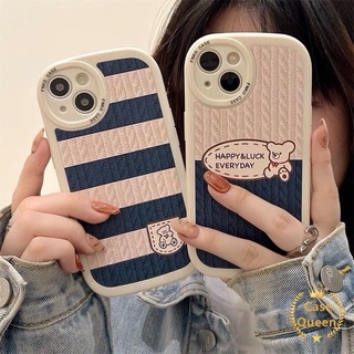 เคสโทรศัพท์มือถือนิ่ม ลายหมีน้อยน่ารัก สีฟ้า สําหรับ Realme C53 C55 10 Pro Plus C12 C31 8i C25Y 9i C35 C21Y C25s 5i C17 C15 C11 C20 6i 5 7i C20A 8 8Pro C25 C21 6 5s 6s 7 C3 ฝาครอบพิเศษ