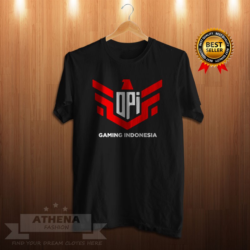 OPI TSHIRT SHORT SLEEVE O-NECK TEAM ESPORTS GAMING OOPI GAMING QUALITY DISTRO BEST