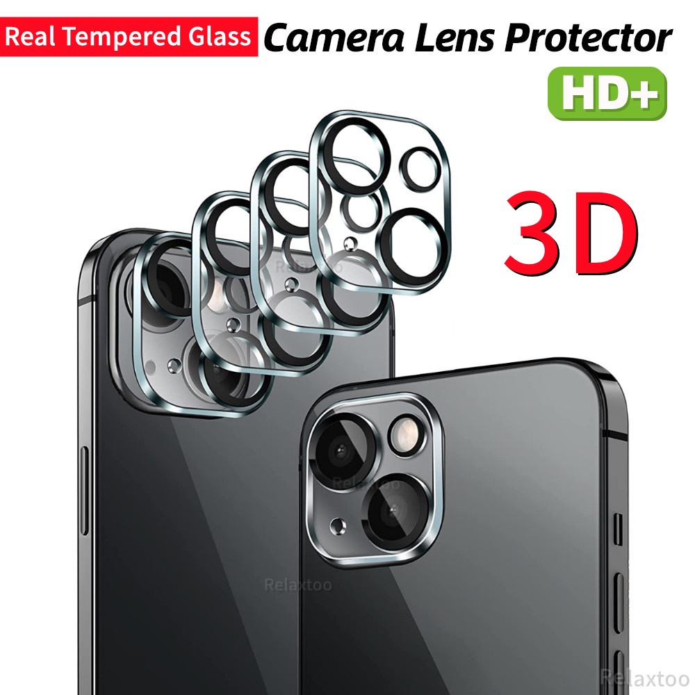 3D for iPhone 13 Pro Max Back Camera Protector Tempered Glass Film for