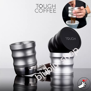 [TOUGH COFFEE] Aluminum Dosing Ring Funnel for 58MM Coffee Tamper Portafilters Black