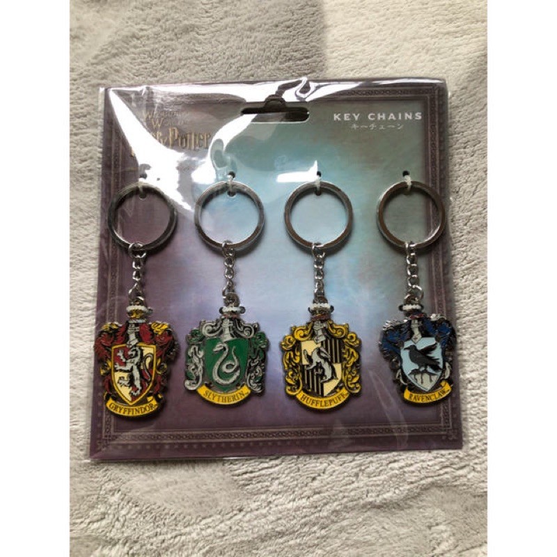 Usj ชุดพวงกุญแจบ้าน Harry Potter Hogwarts (Universal Studios Japan)