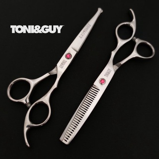 ถูก/แท้ Toni&amp;Guy 1คู่ ชุดกรรไกรตัดผม ขนาด 6 นิ้ว (ปลายมน) Made in Japan