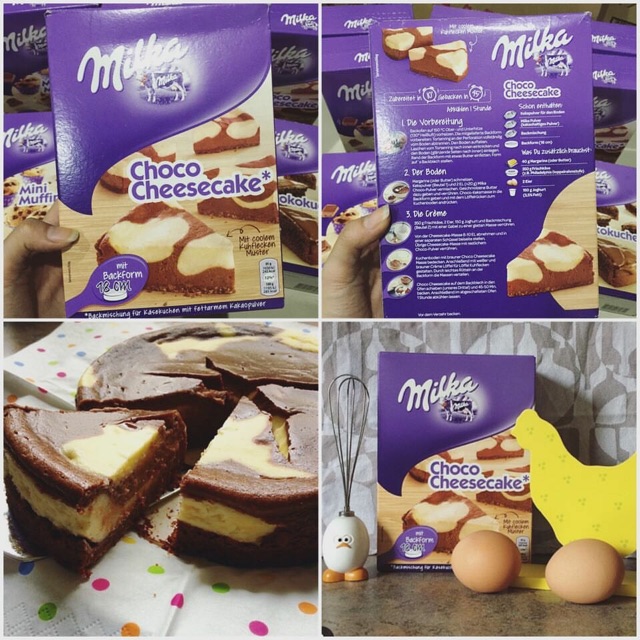 Milka Choco cheesecake