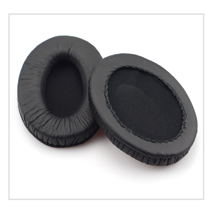 Ersatz-Ohrpolster Für Sennheiser HD202, HD212, HD497 – Schwarz, Aus Schaumstoff & Kunstleder