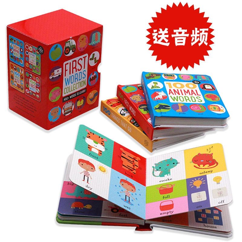 Box Set(4 เล่ม) First Words Collection หนังสือภาษาอังกฤษ - pirch18 ...
