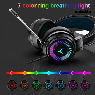 G58 ชุดหูฟังสำหรับเล่นเกมหูฟังเกมสเตอริโอพร้อมไมโครโฟน Rgb Led Light Noise Cancelling สำหรับโทรศัพท์ Pc แล็ปท็อป Xbox หูฟังเกมมิ่ง หูฟังสำหรับเล่นเกม หูฟังเล่นเกมส์ หูฟังเล่นเกม หูฟังเกมส์มิ่ง