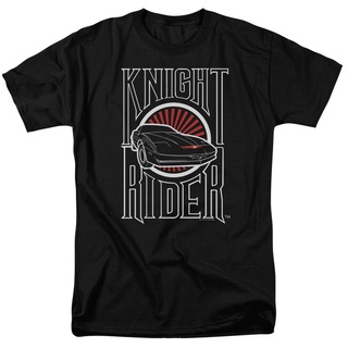 [S-5XL]ใหม่ เสื้อยืดลําลอง แขนสั้น พิมพ์ลายโลโก้อัศวิน Rider สีดํา เหมาะกับฤดูร้อน สําหรับผู้ชาย 2022