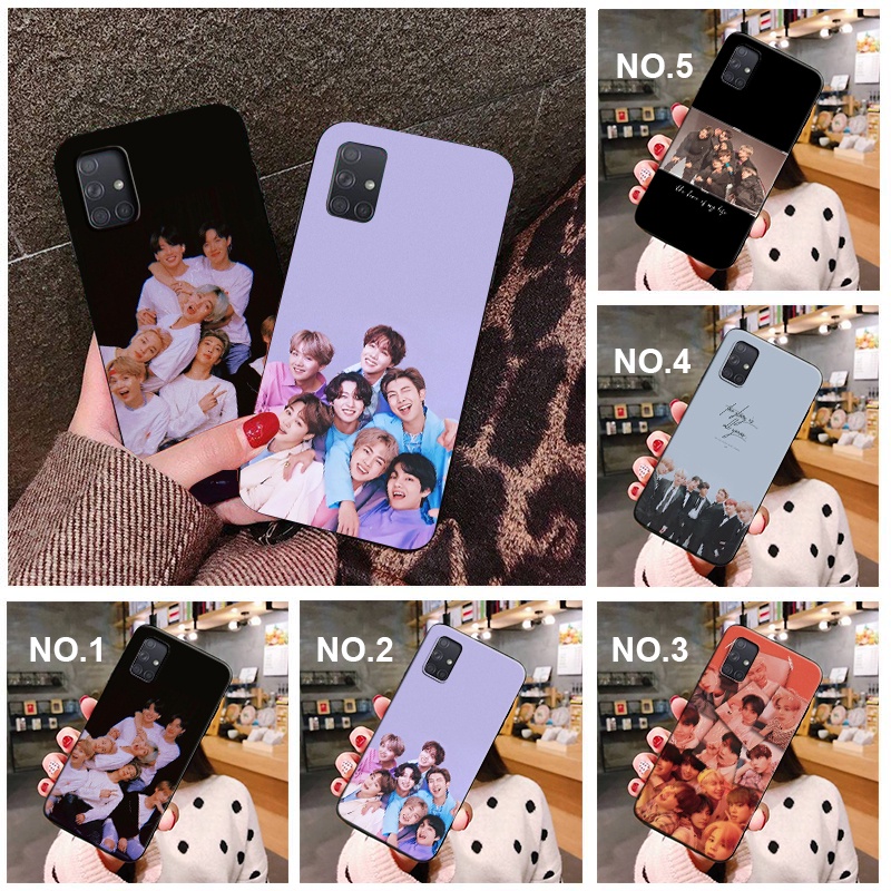 Silicone phone Case iPhone 11 12 Mini Pro Max SE 2020 ZH30 Bangtan Boys BTS kpop Soft Cover