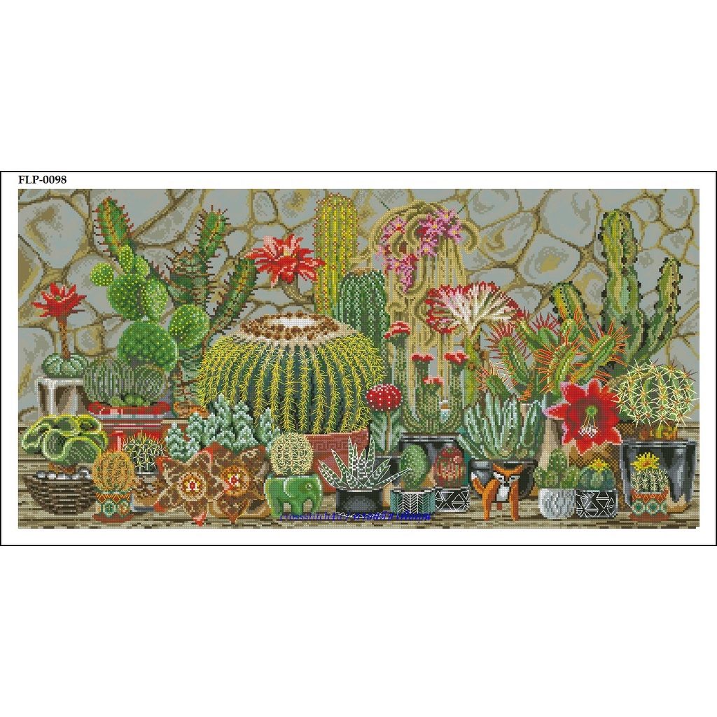 ครอสติช-ไม่พิมพ์ลาย-FLP-0098 (พร้อมส่ง)