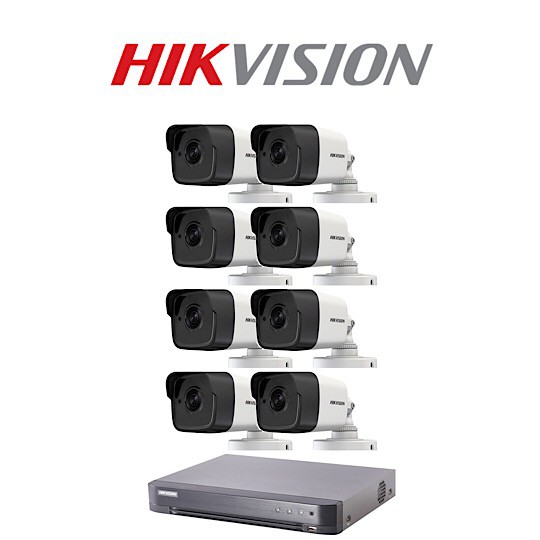 HIKVISION 8CH 5MP DIY Set ชุดกล้องวงจรปิดสำเร็จรูป 8ช่อง