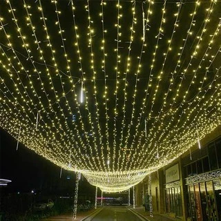 ไฟตกแต่ง LED ไฟประดับ กระพริบ 10เมตร ไฟคริสต์มาส ปีใหม่ สายไฟประดับ แบบเสียบไฟ กันน้ำใช้กลางแจ้งได้
