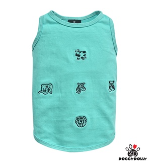 Pet clothes -Doggydolly  เสื้อผ้าแฟชั่น เสื้อผ้าสัตว์เลี้ยง เสื้อผ้าหมาแมว เสื้อยืด เสื้อแขนกุด   AT16