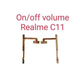 แพร์สวิทปิดเปิดเพิ่มเสียงลดเสียง on-off Volume.realme C11