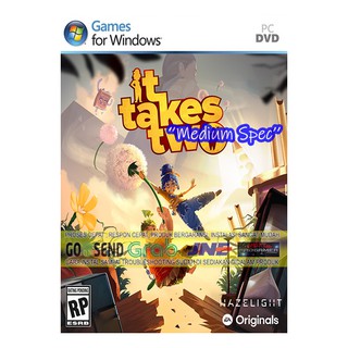 It TAKES TWO กระเป๋าใส่ของ | เกมแผ่นซีดีดีวีดี | เกมพีซีเกม Pc | อุปกรณ์สําหรับเล่นเกม Gaming | เคสเคสสําหรับเกมส์ | เครื่องคอมพิวเตอร์ Pc