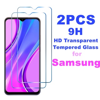 กระจกนิรภัยกันรอยหน้าจอ สําหรับ Samsung Galaxy A02s A02 A12 A11 A51 A71 A30 A40 A50 A60 A70 A80 A90 A50s A30s 2 ชิ้น