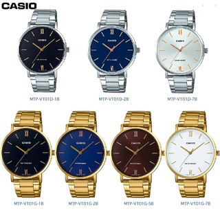 นาฬิกาข้อมือ CASIO Analog - Gents รุ่น MTP-VT01G