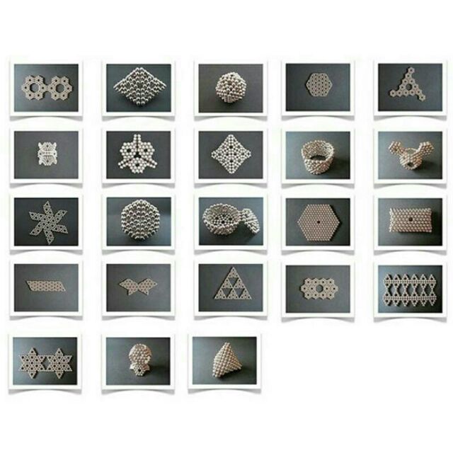 (🎉ถูกมาก🎉) ของเล่นแม่เหล็ก 216ลูก Magnet ball ลูกปัดแม่เหล็ก ฝึกสมาธิ และจินตนาการ ของเล่นเด็ก - รูปที่ 2