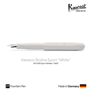 Kaweco Skyline Sport "White" Fountain Pen - ปากกาหมึกซึมคาเวโก้สกายไลน์สปอร์ต สีขาว