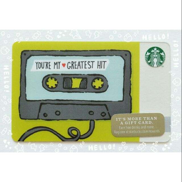 Starbucks Card USA 2014 บัตรสตาร์บัคส์ บัตรสะสม