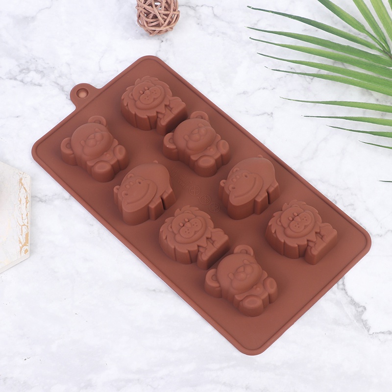 Bak แม่พิมพ์ซิลิโคน รูปสัตว์ สิงโต หมี สําหรับทําสบู่ ช็อคโกแลต เค้ก Diy ราคา ถูกที่สุด ดีลบีเคเค แกลเลอรีภาพที่ 8