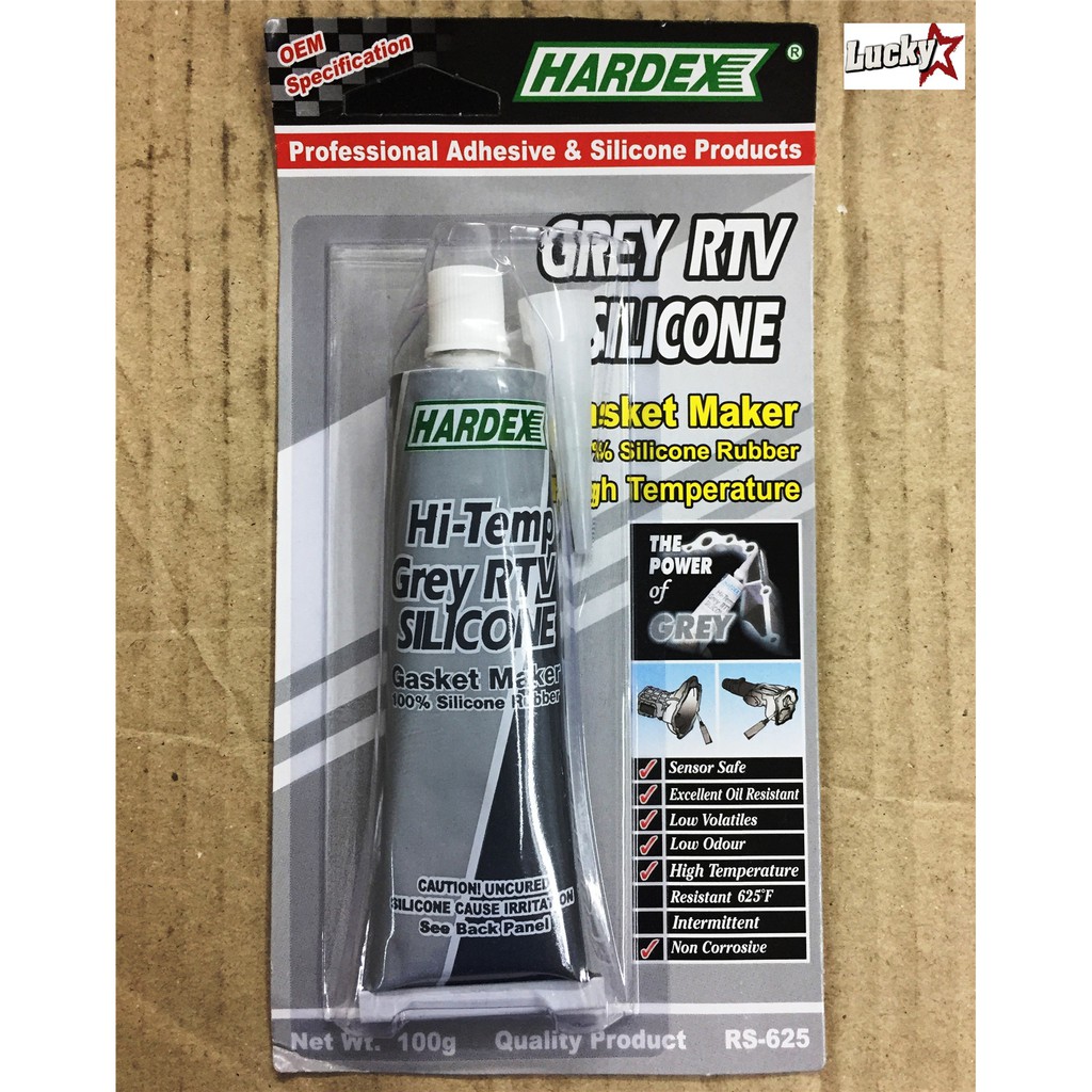HARDEX HI-TEMP GREY RTV SILICONE GASKET MAKER (RS-625)