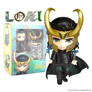 Marvel LOKI Thor Battle Royal Edition 866 ฟิกเกอร์โมเดลโลกิพร้อมอุปกรณ์ตกแต่งสุดน่ารักลิขสิทธิ์แท้จากญี่ปุ่น