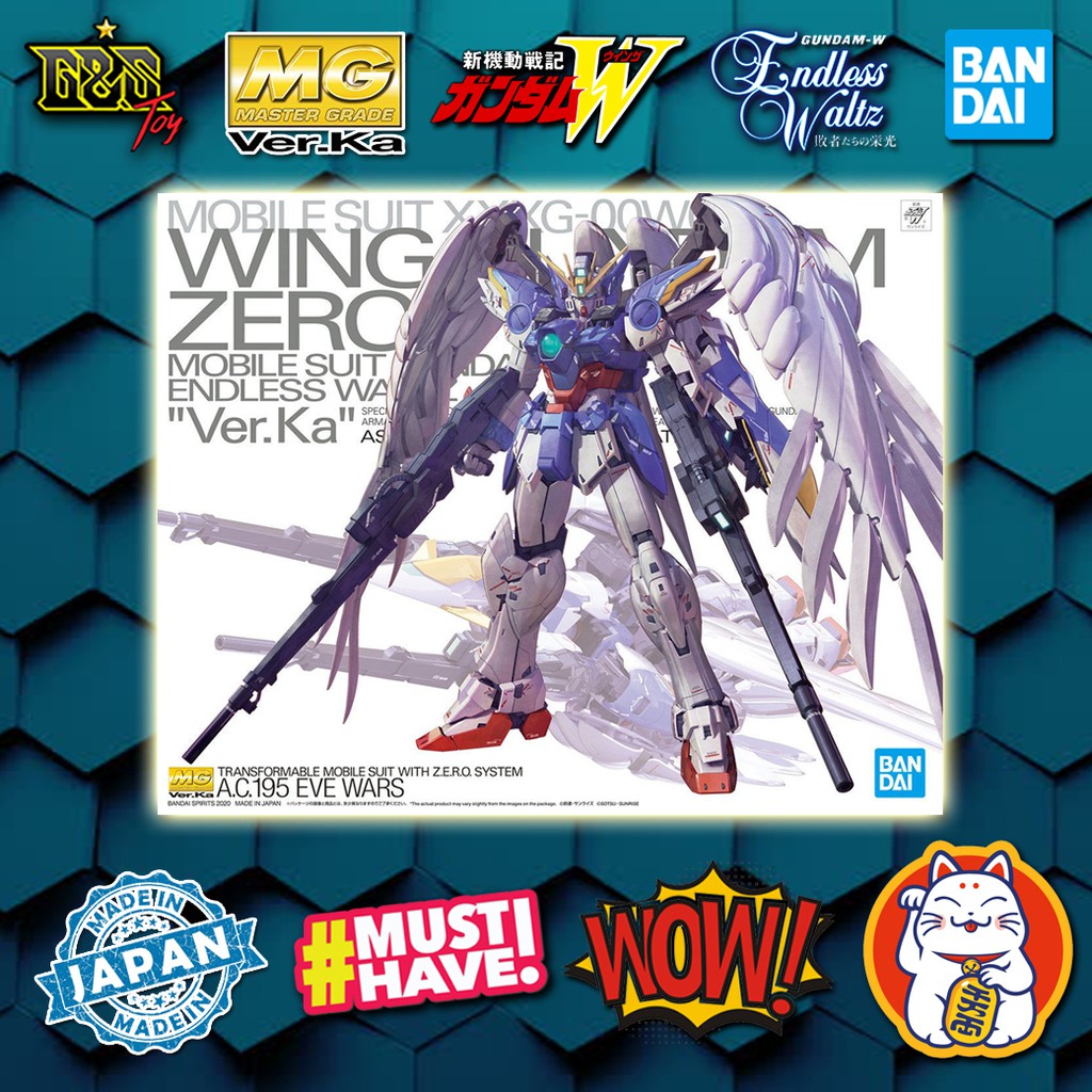 MG : 1/100 Wing Gundam Zero EW Ver.Ka จาก Gundam Wing Endless Waltz