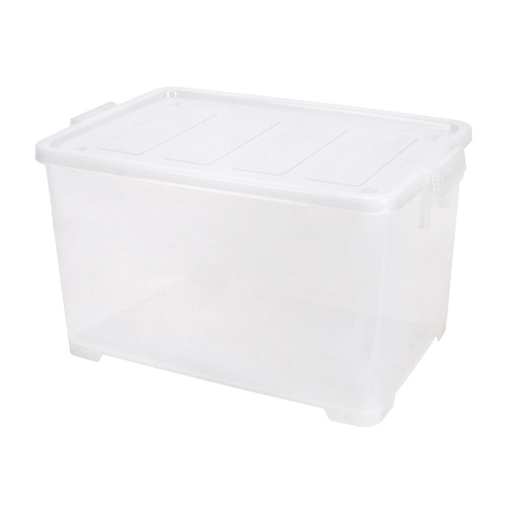 Chaixing Home กล่องอเนกประสงค์พร้อมล้อเลื่อนและฝาล็อก Fiona KASSA HOME รุ่น JCJ-5117 ขนาด 70 ลิตร กล