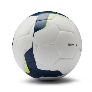 Decathlon  KIPSTA ลูกฟุตบอลไฮบริดขนาด 4 รุ่น FIFA Basic F500 (สีขาว/เหลือง)