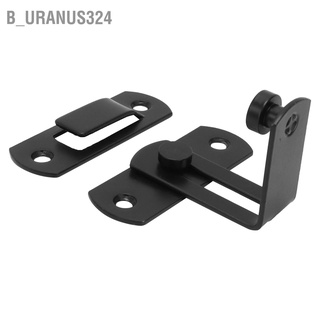 B_uranus324 American Style Barn Door Lock Carbon Steel Sliding Latch Buckle for Doors and Window