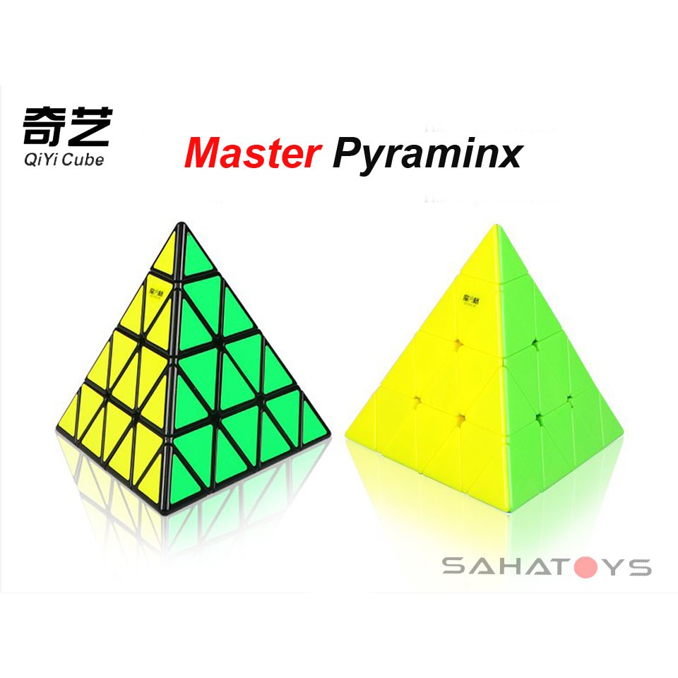 รูบิคสามเหลี่ยม 4 ชั้น Master Pyraminx 4×4 QIYI / Yuxin