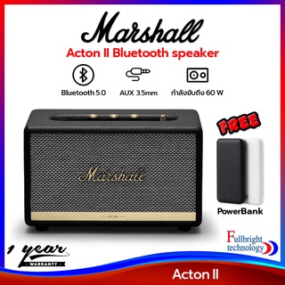 Marshall Acton ll Bluetooth Speaker ลำโพงบลูทูธ หรู กำลังขับรวม 60 วัตต์ ประกันศูนย์ไทย 1 ปี