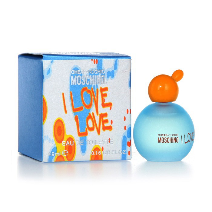 Moschino I Love Love For Women EDT 4.9 ml. แบบแต้ม