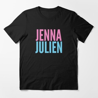 เสื้อยืดอินเทรนด์ผู้ชายอินเทรนด์ผู้หญิงเสื้อยืด พิมพ์ลาย Julien Jenna แบบกําหนดเองS-3XL