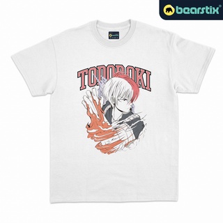 เสื้อยืดผู้ Bearstix - Todoroki Shoto Tshirt - Bokuno Hero Academia Shirt - My Hero Academia Tshirt - เสื้อเชิ้ตอนิเมะสต