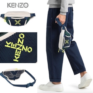 [เก็บ code ลดเพิ่ม 20%]พร้อมส่งในไทย📦กระเป๋าคาดอก Kenzo(Mini)**ของเเท้