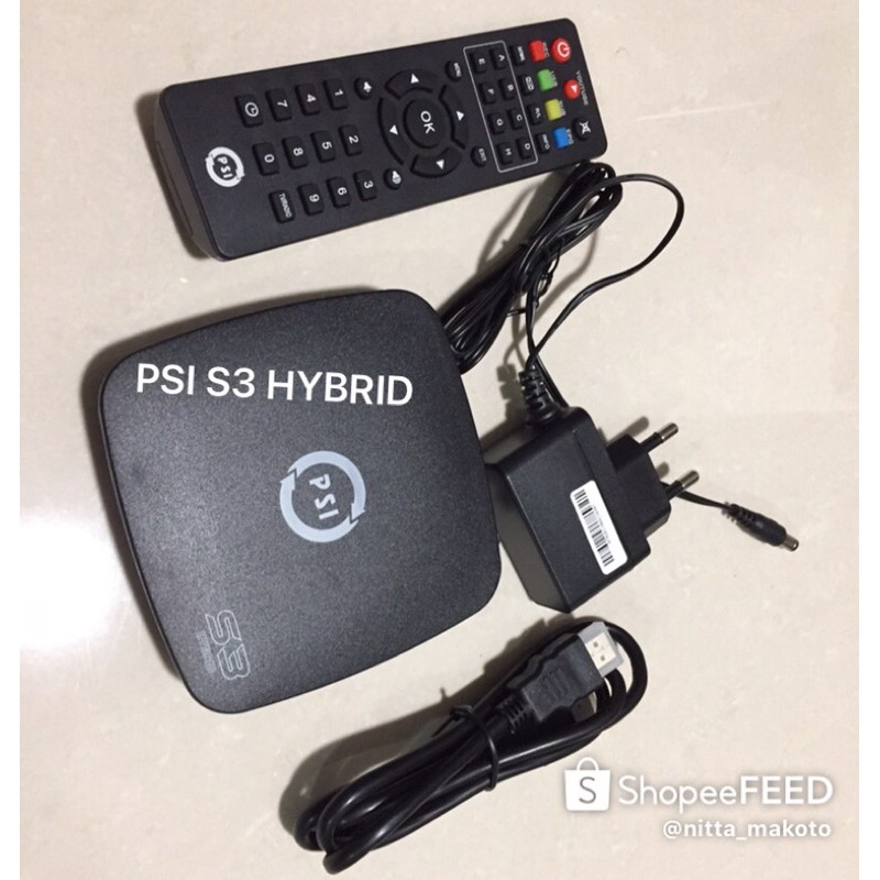 PSI S3 HYBRID กล่องรับสัญญาณทีวีดาวเทียม