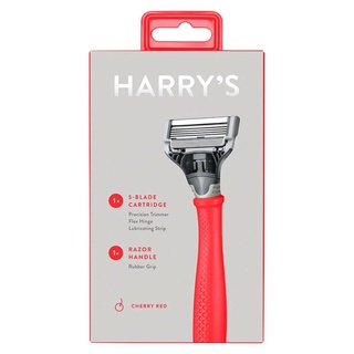 พร้อมส่ง ของแท้ HARRYs Truman Razor + Blade(s) (Cherry Red/Orange)