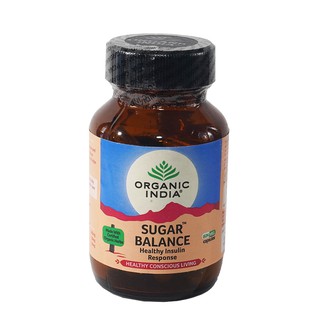 Natural Efe | Organic India Sugar Balance - Healthy Insulin Response | 60 Capsules