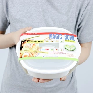 Micronware รุ่น 5065 ชามไมโครเวฟ (Microwave) MICROWAVE BOWL ความจุ 2000 มล. ปราศจากสารก่อมะเร็ง (BPA Free)
