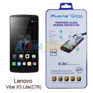 P-One ฟิล์มกระจกนิรภัย Lenovo Vibe X3 Lite / C78