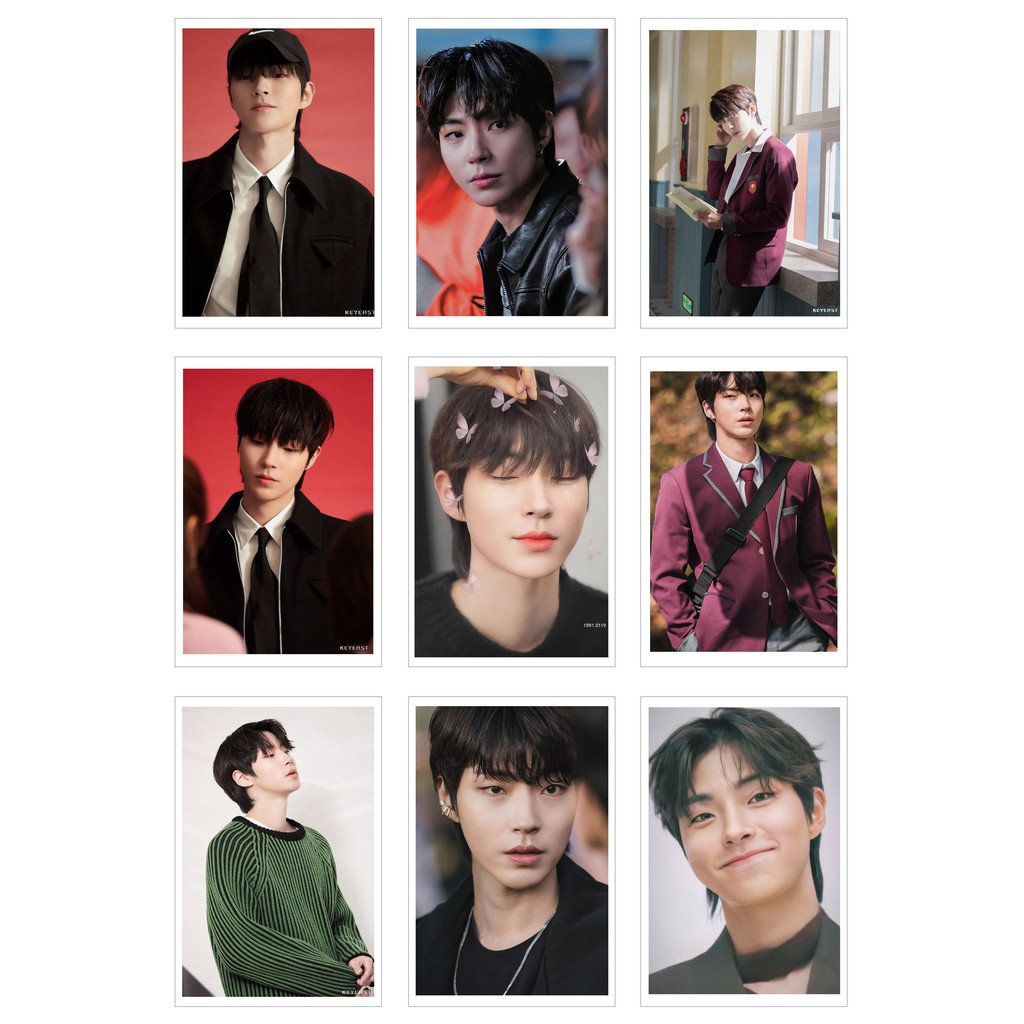 [ผ้าไหมอัดแข็ง] การ์ดภาพถ่าย Lomo HWANG IN YEOP (54 รูป)