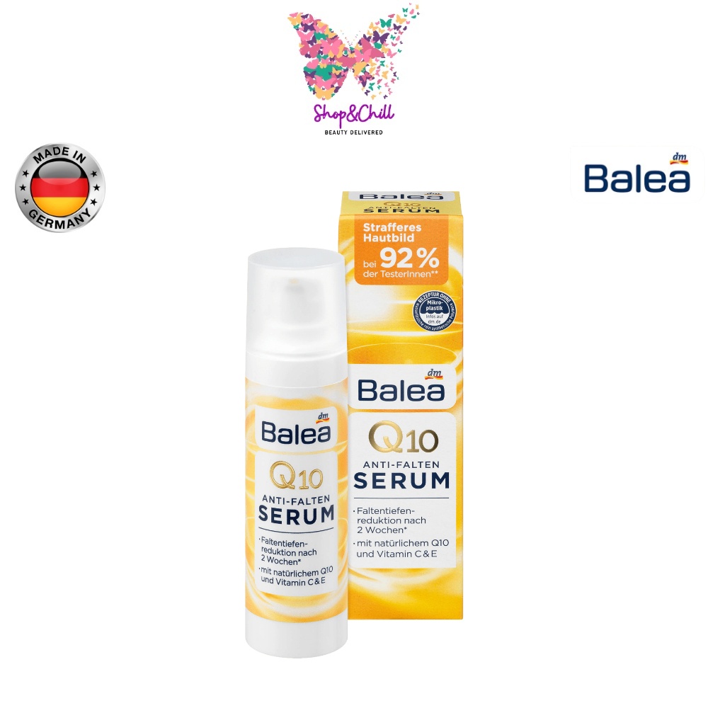 ซีรั่มโคเอ็นไซม์คิวเท็น Balea Q10 Anti-Wrinkle Serum 30 ml