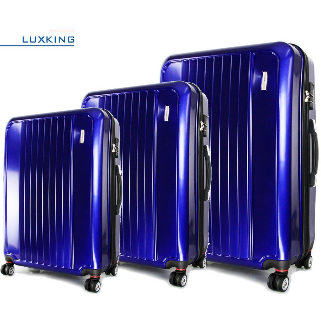 [LSC] Luxking 3IN1 กระเป๋าเดินทาง น้ําหนักเบา พร้อมตัวล็อคในตัว 20 นิ้ว 24 นิ้ว 28 นิ้ว